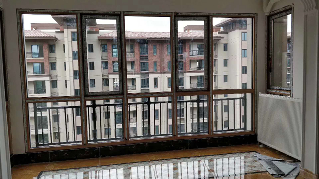 碧桂园108窗纱一体+三推窗纱